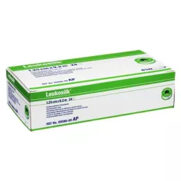 LEUKOSILK 1,25 cmx9,2 m, 24 uds