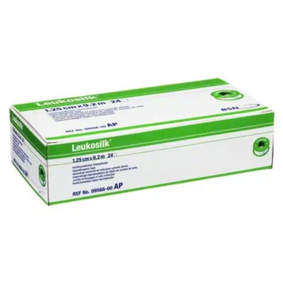 LEUKOSILK 1,25 cmx9,2 m, 24 uds LEUKOSILK 1,25 cmx9,2 m, 24 uds
