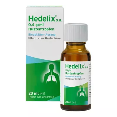 Hedelix s.a. gotas orales, 20 ml