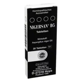 NIGERSAN D 5 pastillas, 20 uds