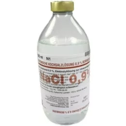 ISOTONISCHE Solución salina 0,9% Bernburg Inf.-L.Glass, 500 ml