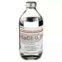 ISOTONISCHE Solución salina 0,9% Bernburg Inf.-L.Glass, 500 ml