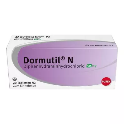 DORMUTIL Comprimidos N, 20 uds