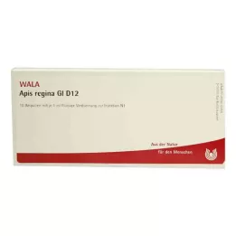 APIS REGINA GL D 12 Ampollas, 10X1 ml