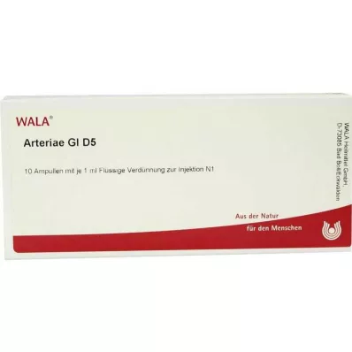 Arterias GL D 5 ampollas, 10X1 ml Arterias GL D 5 ampollas, 10X1 ml