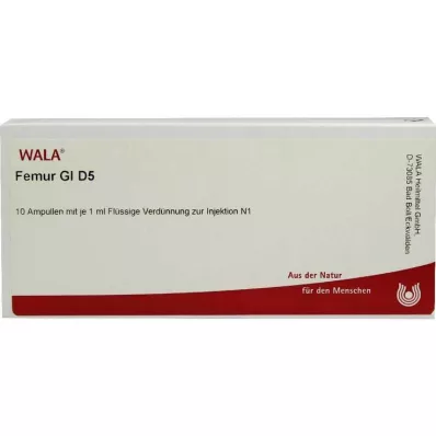 Fémur GL D 5 ampollas, 10X1 ml