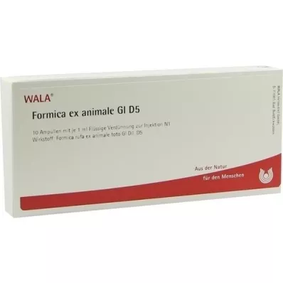 FORMICA EX animale GL D 5 ampollas, 10X1 ml
