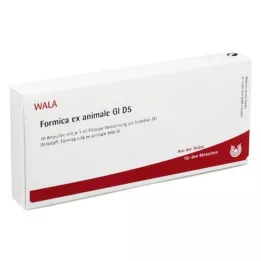 FORMICA EX animale GL D 5 ampollas, 10X1 ml