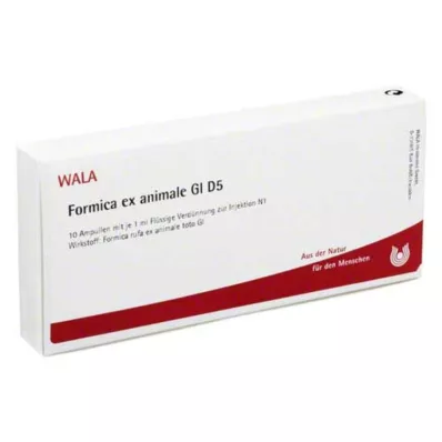Formica ex animale GL D 5 ampollas, 10X1 ml