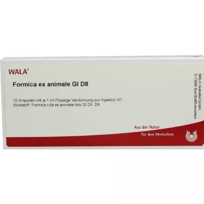 Formica ex animale GL D 8 ampollas, 10X1 ml