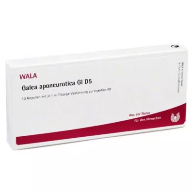 GALEA aponeurótica GL D 5 ampollas, 10X1 ml
