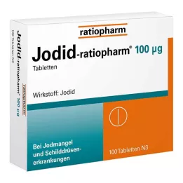 JODID-ratiopharm 100 µg comprimidos, 100 uds