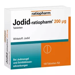 JODID-ratiopharm 200 μg comprimidos, 100 uds