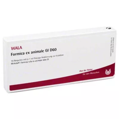 Formica ex animale GL D 60 ampollas, 10X1 ml