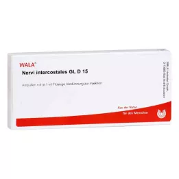 NERVI intercostales GL D 15 ampollas, 10X1 ml