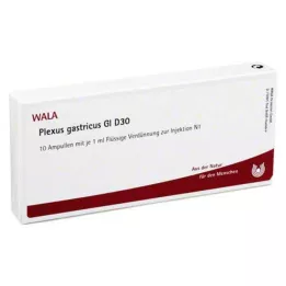 PLEXUS GASTRICUS GL D 30 Ampollas, 10X1 ml