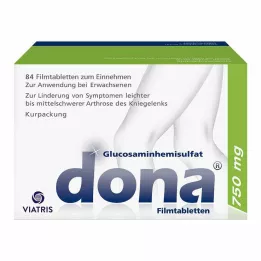DONA 750 mg comprimidos recubiertos con película, 84 uds