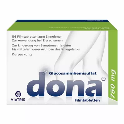 DONA 750 mg comprimidos recubiertos con película, 84 uds