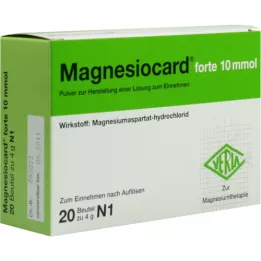 MAGNESIOCARD forte 10 mmol Plv.z.Her.e.Ls.z.Einn., 20 uds