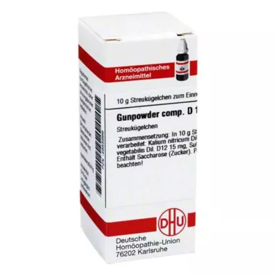 GUNPOWDER comp.D 12 glóbulos, 10 g