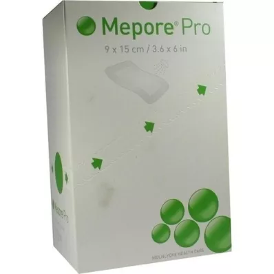 MEPORE Esparadrapo estéril Pro 9x15 cm, 40 uds