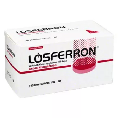 LÖSFERRON Comprimidos efervescentes, 100 unidades