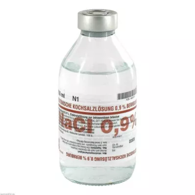 ISOTONISCHE Solución salina 0,9% Bernburg Inf.-L.Glass, 250 ml