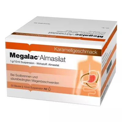 Suspensión de almasilato megalac, 50x10 ml