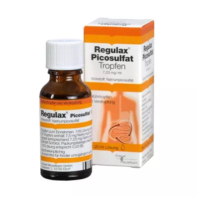 REGULAX Gotas de picosulfato, 20 ml REGULAX Gotas de picosulfato, 20 ml