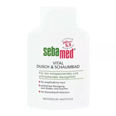 SEBAMED Vital Ducha + Baño de Espuma, 200 ml