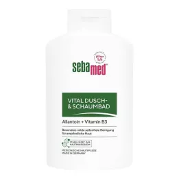 SEBAMED Vital Ducha + Baño de Espuma, 400 ml