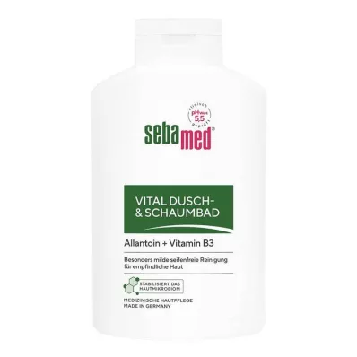 SEBAMED Vital Ducha + Baño de Espuma, 400 ml