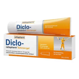 DICLO-RATIOPHARM Gel para el dolor, 100 g