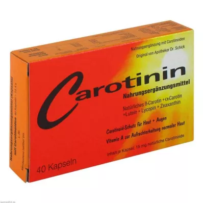 CAROTININ Cápsulas, 40 uds