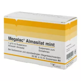 Suspensión de menta Megalac Almasilat, 20x10 ml