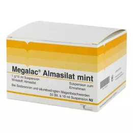 Suspensión de menta Megalac Almasilat, 50x10 ml