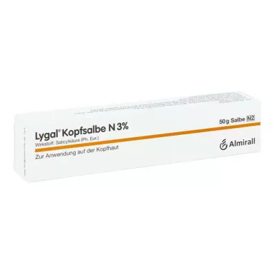 Ungüento para la cabeza Lygal N 3% (50 g)