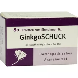 GINKGOSCHUCK Comprimidos, 80 uds