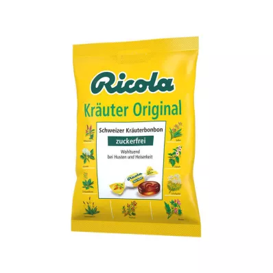 Ricola sin azúcar dulces a base de hierbas, 75 g