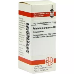 ACIDUM PICRINICUM D 6 glóbulos, 10 g