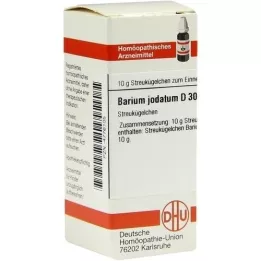 BARIUM JODATUM D 30 glóbulos, 10 g