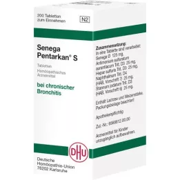 SENEGA PENTARKAN Tabletas S, 200 uds