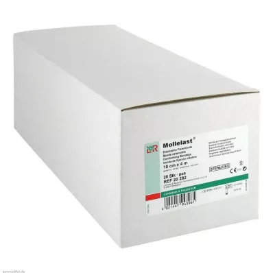 Mollelast 10cmx4m estéril envasado individualmente, 20 piezas