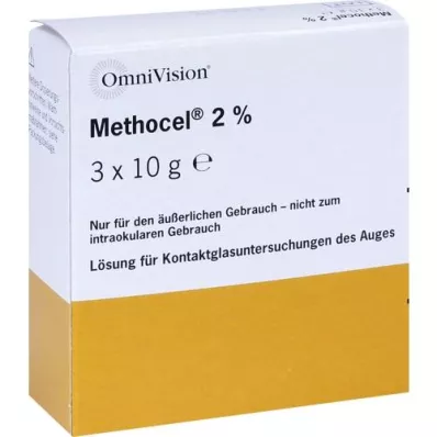 METHOCEL Colirio al 2%, 3X10 g