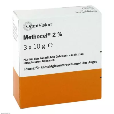 METHOCEL Colirio al 2%, 3X10 g