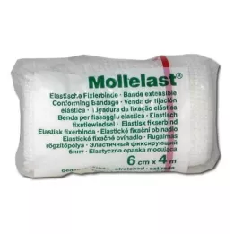 MOLLELAST Venda 6 cmx4 m blanca, 1 ud