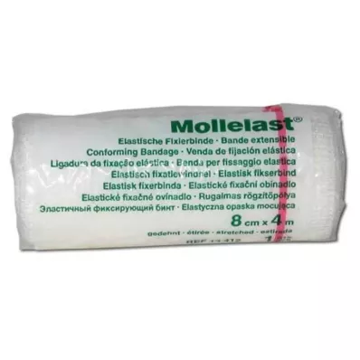 Mollelast 8cmx4m blanco, 1 pieza