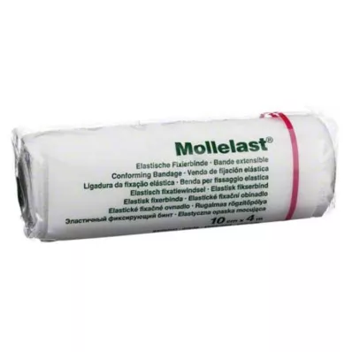 Mollelast 10cmx4m blanco, 1 pieza