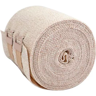 KOMPRESSIONS BINDE 8cmx5m w.piel de tiro corto, 10 uds