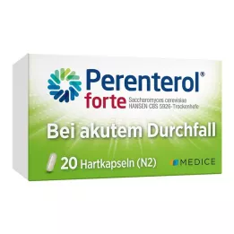 PERENTEROL forte 250 mg cápsulas, 20 uds